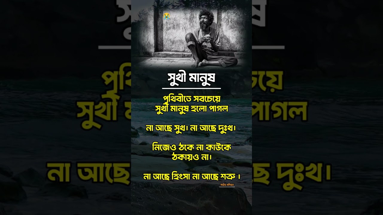 সুখী মানুষ। 