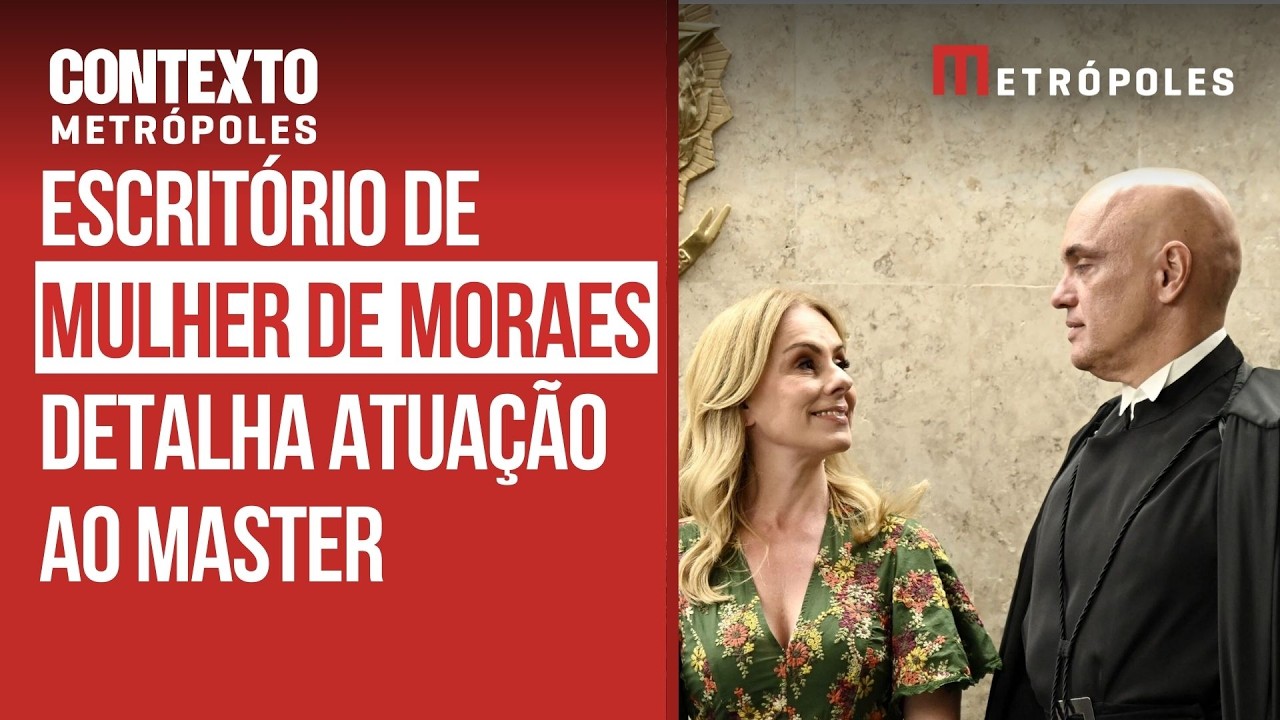 Esposa de Moraes divulga detalhes do contrato com o Master e suas relações com Vorcaro