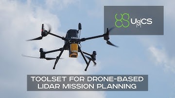 UgCS toolset for drone-based LIDAR missions