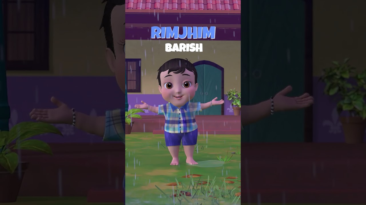 Rimjhim Barish Aayi | Part 3 | Hindi Nursery Rhymes Cartoon | Jamure Kids