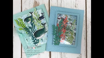 Whale of a Time Shaker Card