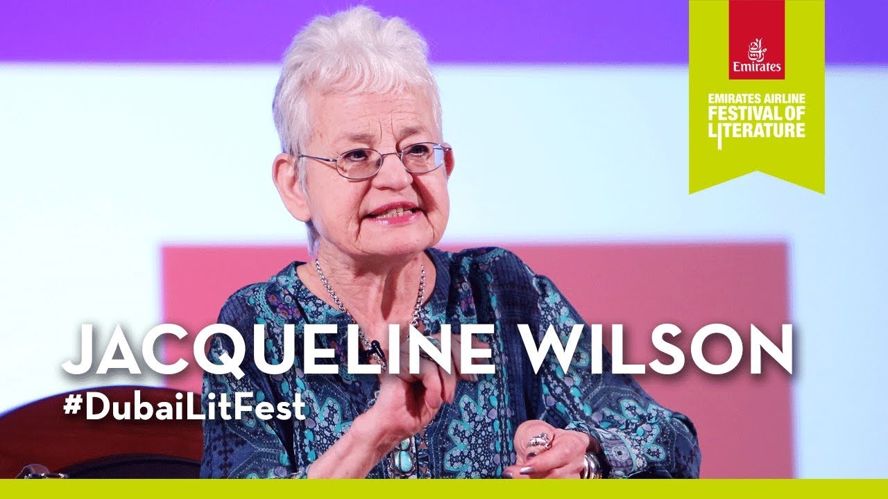 Dame Jacqueline Wilson at the 2018 