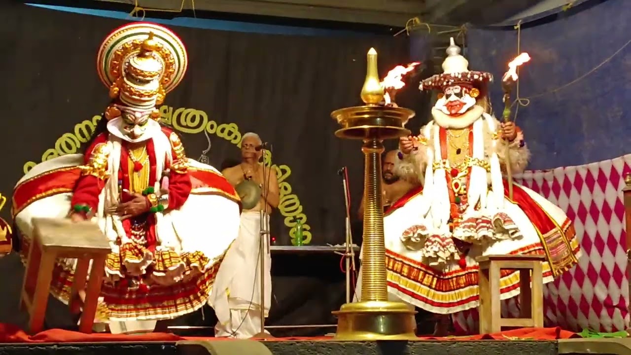 Kathakali chathannoor kochu narayana pillai (രാവണൻ)തോരണയുദ്ധം (ഭാഗം5)
