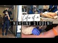 Day in the Life of a Nursing Student | Class, Clinical, Studying, & More!