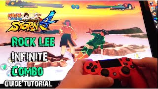 Rock Lee Infinite Air Combo / Tips And Tricks Tutorial [Naruto Shippuden Ultimate Ninja Storm 4] screenshot 5