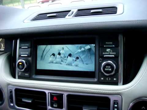 Рендж Ровер дисплей с функцией двойного изображения