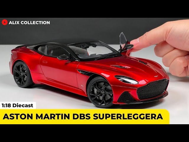 Unboxing of Aston Martin DBS Superleggera 1:18 Diecast Model Car