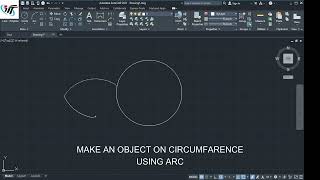 AutoCAD Polar Array Command in 30 Seconds | Hindi | #shorts