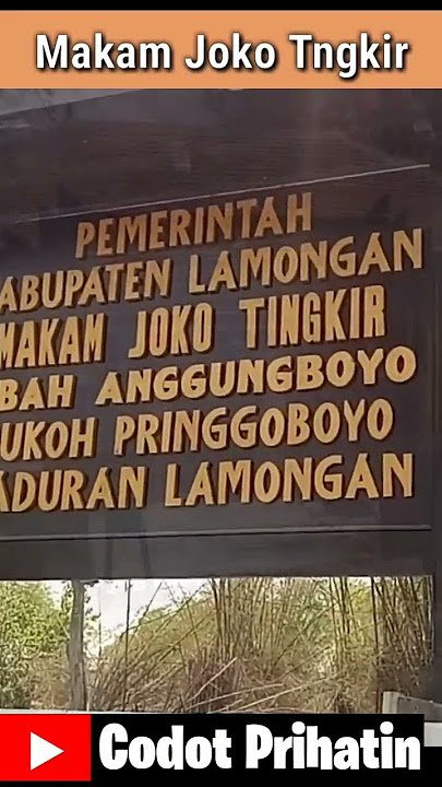 Lokasi Makam joko tingkir