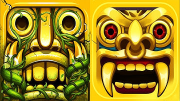 Temple Run 2 vs Run Dungeon Run - Gameplay HD 2021 (Android/iOS) Candy Play