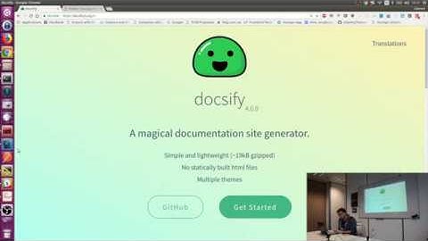 CaenCamp #37: Documenter son projet avec Docsify (lightning talk)