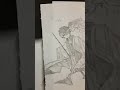 #アナログ シャーペンで描いてみた