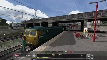 The Up Boat Train Part 3 - WCML Over Shap - Class 87 BR Blue - Train Simulator 2022