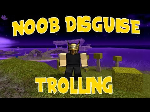 Noob Disguise Trolling In The Void Roblox Booga - op invisibility void trolling w tanqr roblox booga booga youtube