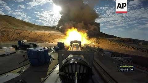 Raw: NASA Conducts Booster Test