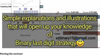 Binary Rise/Fall Last Digit Strategy XzB
