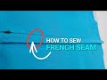 HOW TO SEW FRENCH SEAMS FOR BEGINNERS | STEP - BY - STEP