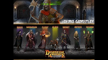 Dungeon Crusade - Introduction to demo of game
