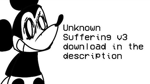 Unknown Suffering v3 chart (fanmade)