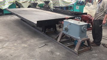 Laboratory gold separating machine/gold wash shaking table/shaking table separation