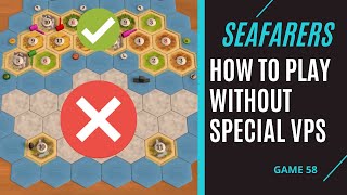CATAN SEAFARERS | How to Play Without Special V.P.s | Game 58