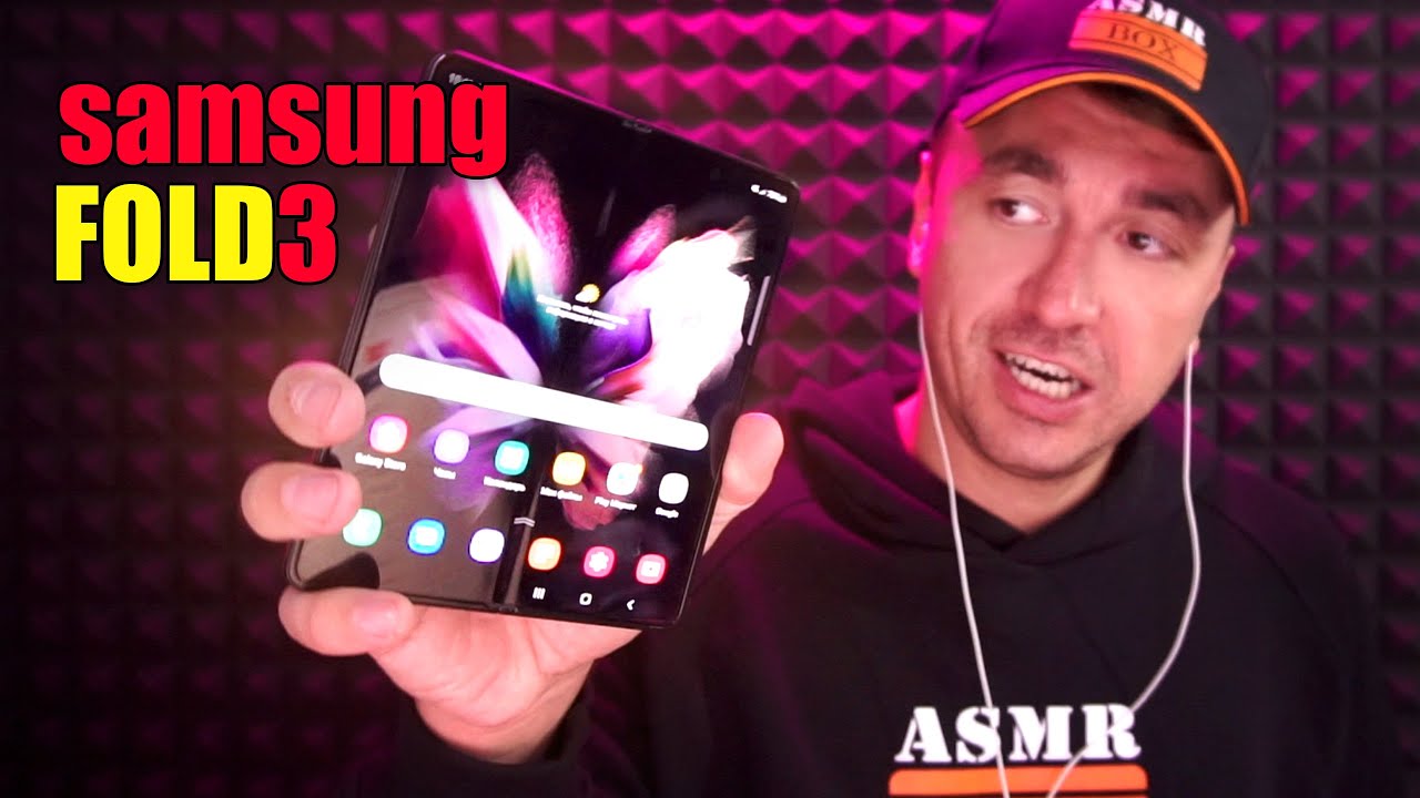 АСМР Распаковка Samsung Galaxy Z Fold 3