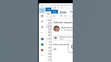 Cách thu hồi hoặc thay thế email Outlook đã gửi cực dễ #shorts