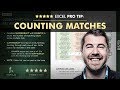 EXCEL PRO TIP: Counting Matches with SUMPRODUCT