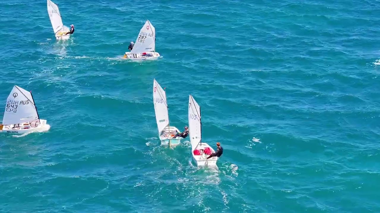 Perth Optimist Sailors Master The Fremantle Doctor! WAIODA State Championship 2025 Highlights