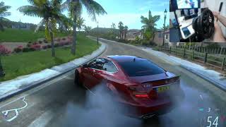 Forza Horizon 5 Mercedes C63 Thrustmaster Gameplay