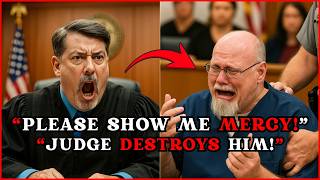 Judge DESTROYS Plea for Mercy “Your Crimes Are Beyond Forgiveness!”
