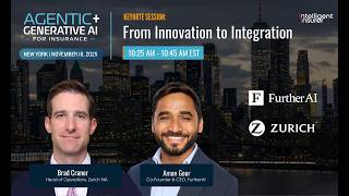 In conversation with Brad Craner, Zurich North America at Intelligent Insurer Conference in NYC