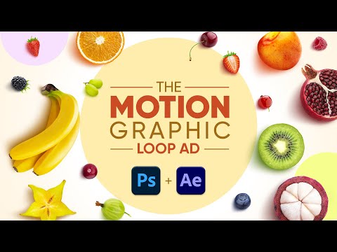 How to create Motion Graphic Loop Ad for Social Media using After Effects | Hindi | 2021