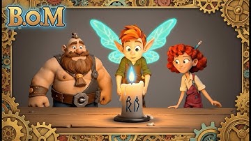 3D Animated Short Film: How to Help the Wizard | Builders of Miracles