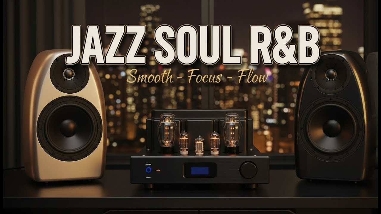 Smooth Jazz and Soulful R&B | Soft Background Music for Daily Tasks