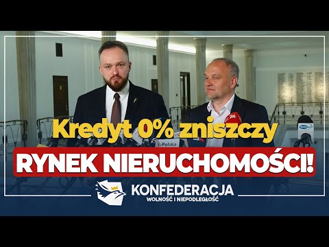 KREDYT 0% ZNISZCZY RYNEK NIERUCHOMOŚCI! #NaŻywo