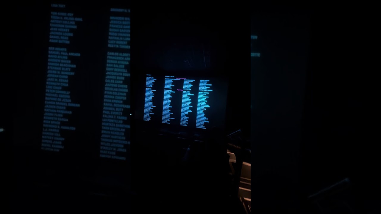 Minecraft End credits