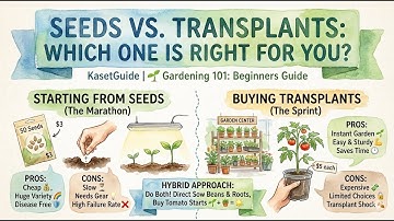 Seeds vs. Transplants: Which Should You Buy? 🍅🥕 (The Ultimate Guide)