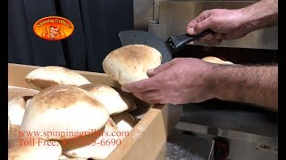 Spinning Grillers Pita Oven- Pita Bread for your Restaurant- DO NOT BE LEFT  OUT 