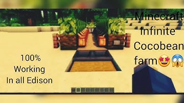 "🌱🌴 Minecraft Semi-Auto Cocoa Farm!"