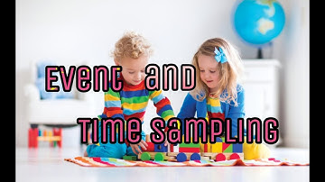 Event and Time Sampling