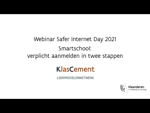 Safer Internet Day 2021. Smartschool: verplicht aanmelden in twee stappen