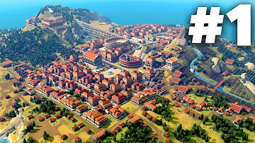 Nova Roma Gameplay Walkthrough Part 1 - BUILDING A NEW ROME