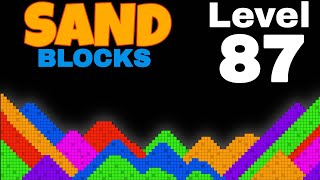 Full Sand Blocks Level 87 Walkthrough Solution! Guide