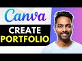 Build a Stunning Portfolio Website Using Canva