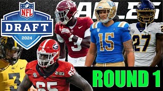 2024 NFL Draft LIVE Reaction 👀 Picks 1 - 32 will the Eagles make a BLOCKBUSTER Trade?
