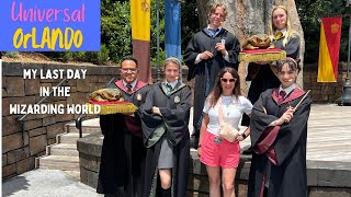 Universal Vlog: Last Day in the Wizarding World & Mythos (Solo Trip)