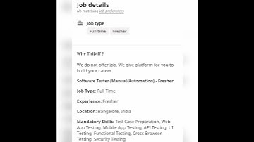 Software Tester#fresher #experienced #getemployed #youtubeshorts #softwaretestingjobs #qajobs