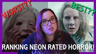 Ranking (Almost) Every NEON Horror Movie Ever Made