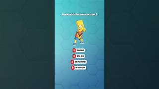 What phrase is Bart famous for saying
